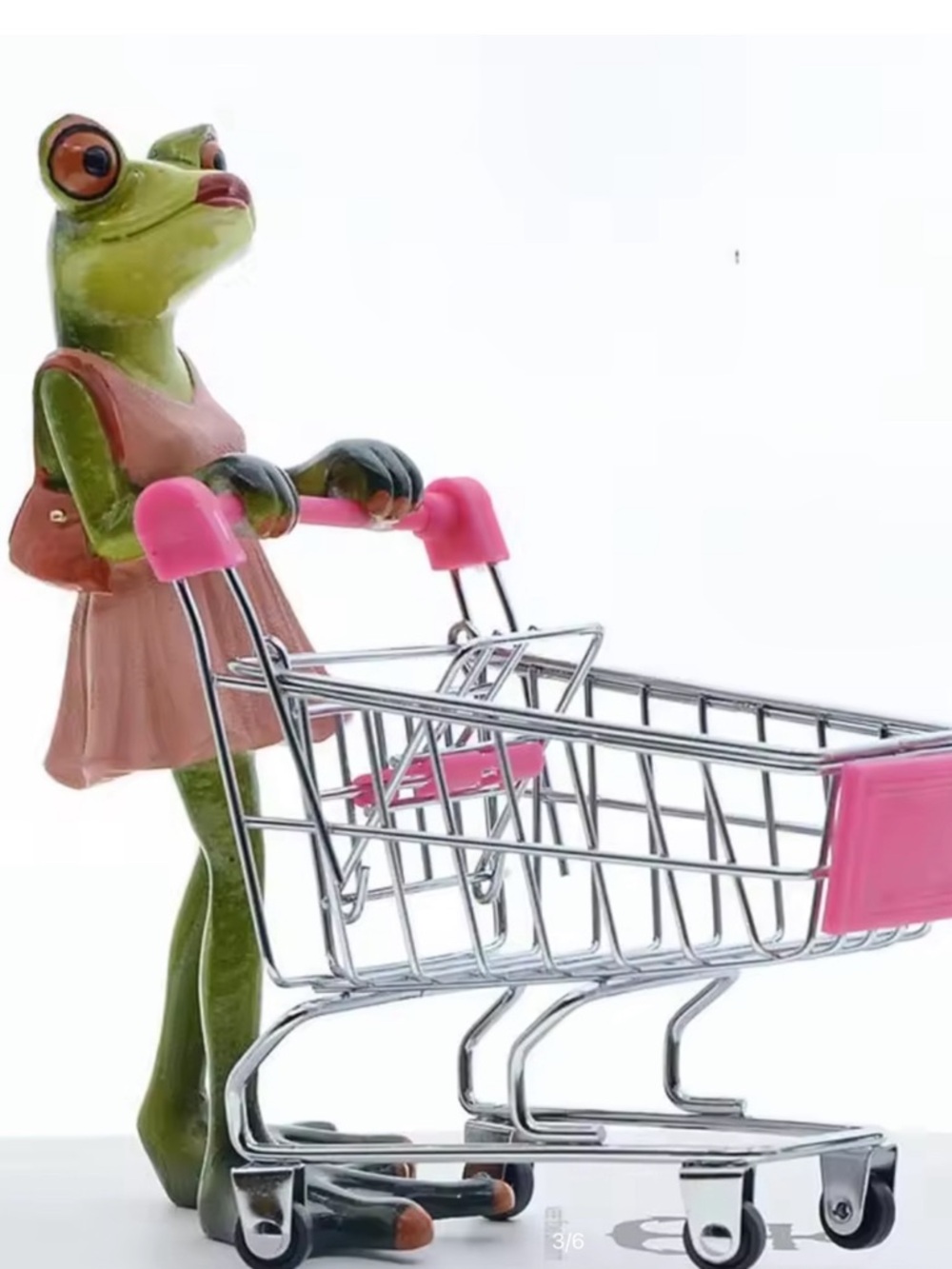 Miniature Shopping or Miniature Art Shopping Cart